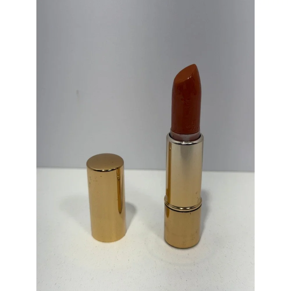 Estee Lauder All-Day Lipstick Bronze Creme‎ Gold Case Vintage A95 Warm Metallic